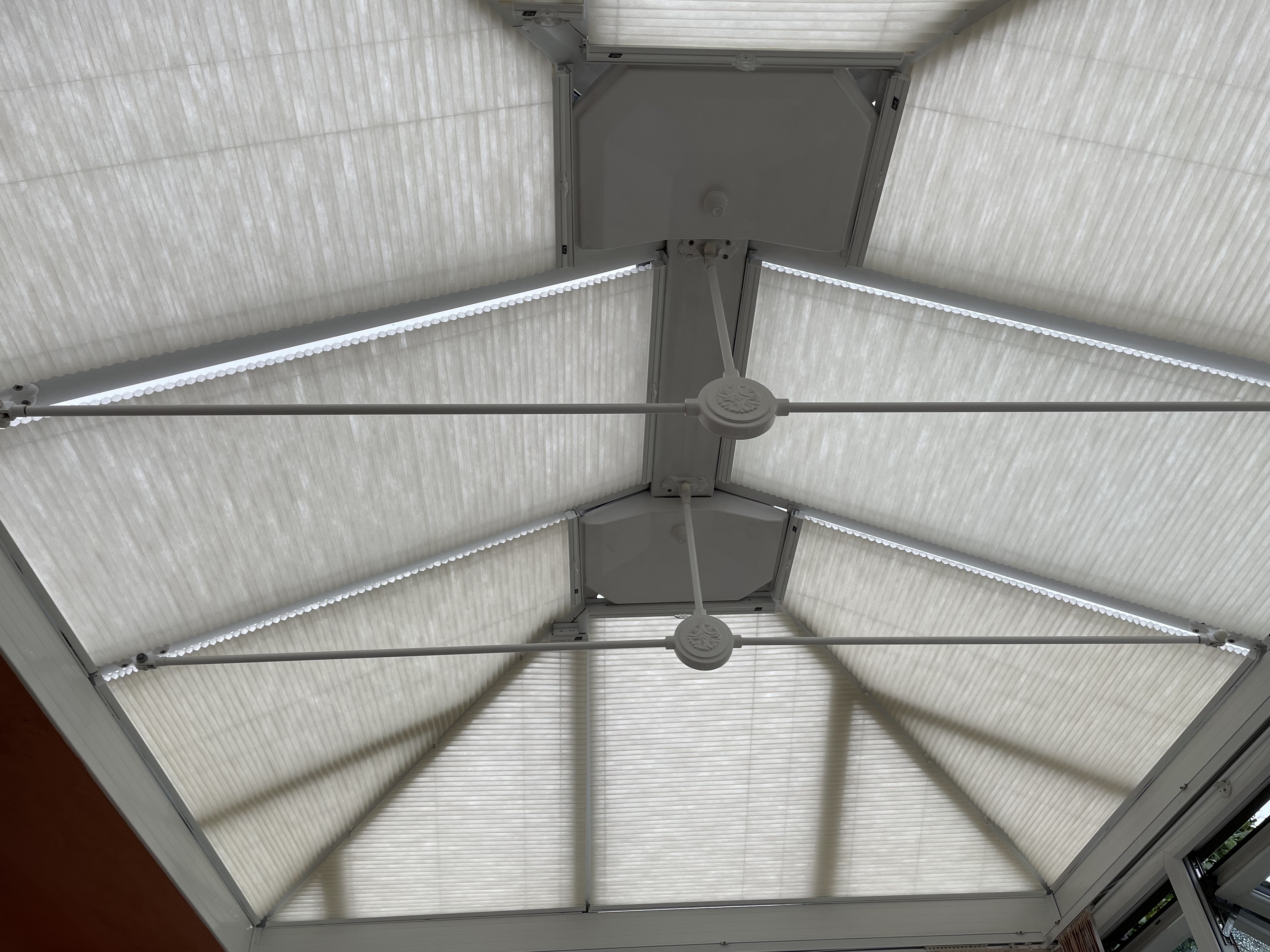 Conservatory blinds fitted  in Chesterfield