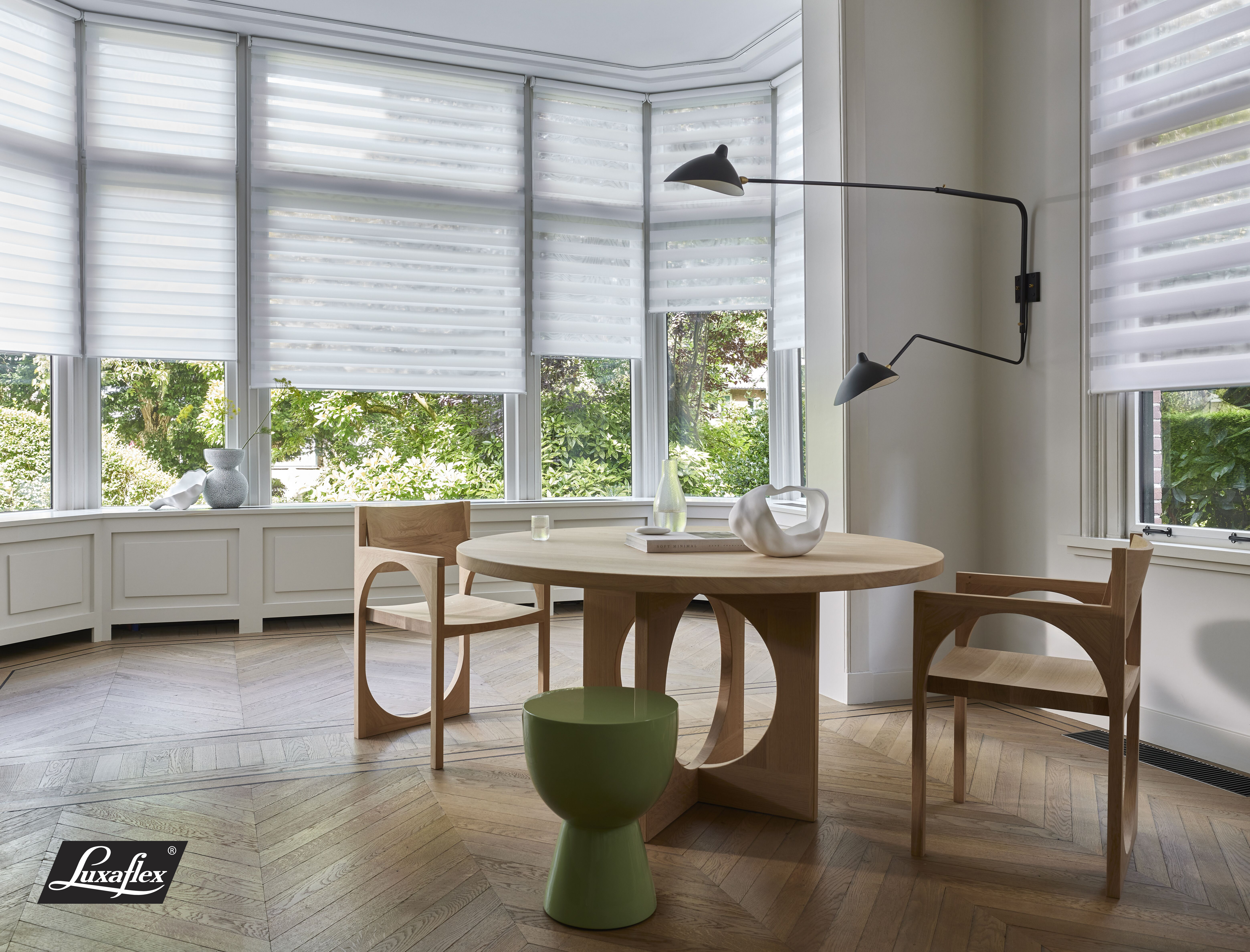 Day and night blinds in derbyshire home